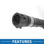 Engine Radiator Hose for BMW 228i 2.0L Rubber Black (2014 - 2016)