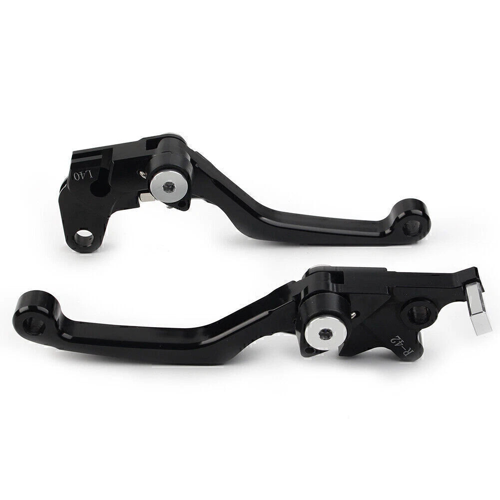 CNC Black Pivot Clutch Brake Levers for Suzuki DRZ400S/SM/E (2000–2022)