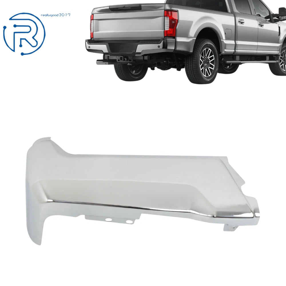 Rear Driver Side Bumper Face Bar for Ford F250 F350 (2017–2022) Chrome