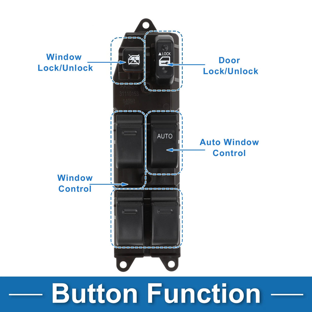 Power Window Switch for Toyota Hilux Vigo Innova (848200K010)