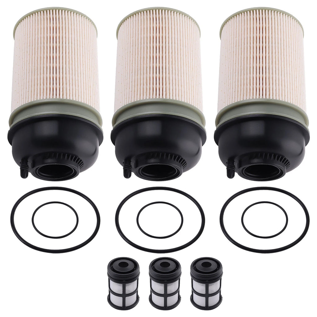 3X Diesel Fuel Filter Kit for Detroit DD13 DD15 DD16 (A4700903151)