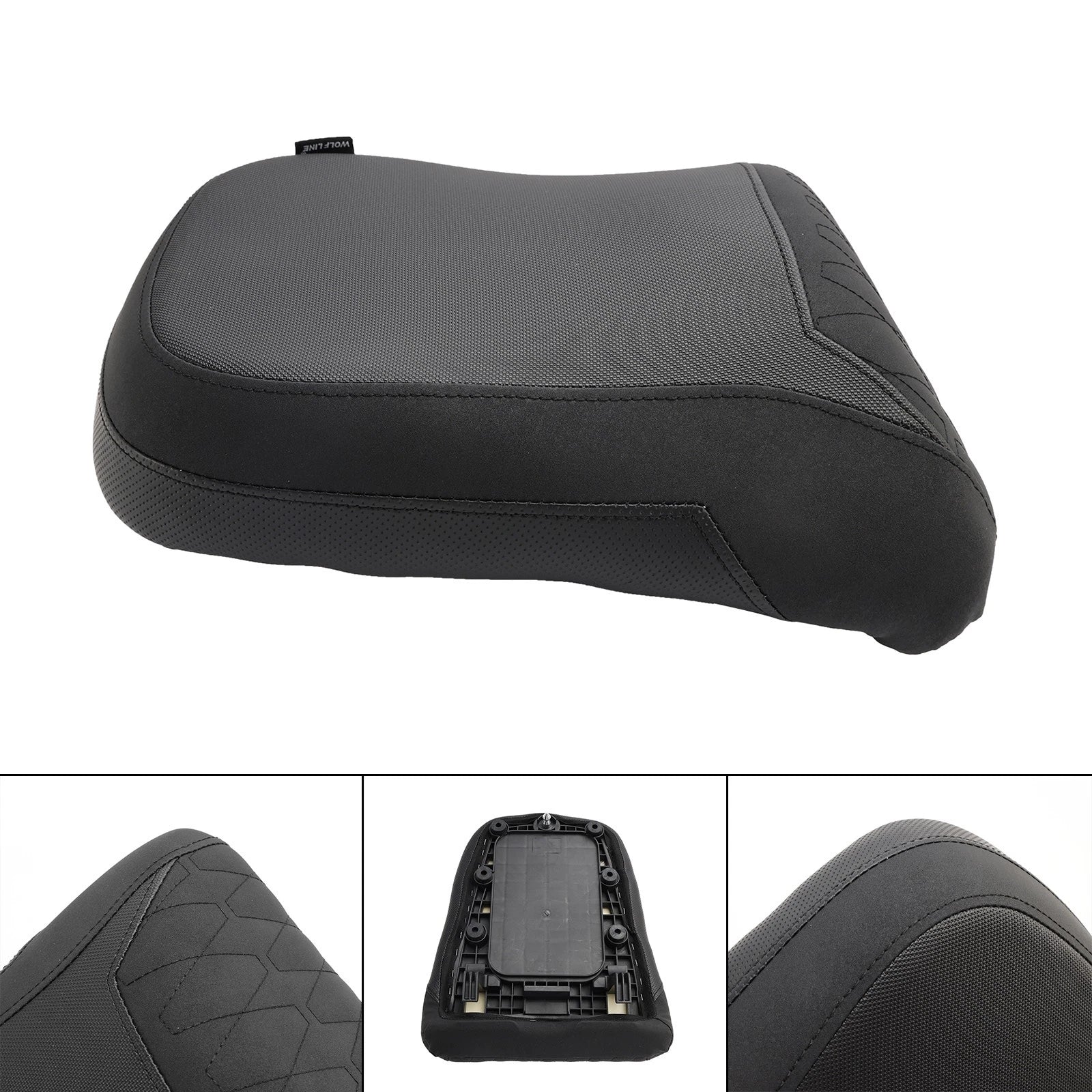Rear Passenger Seat Pillion for Pan America 1250 (2021–2023) Flat Black