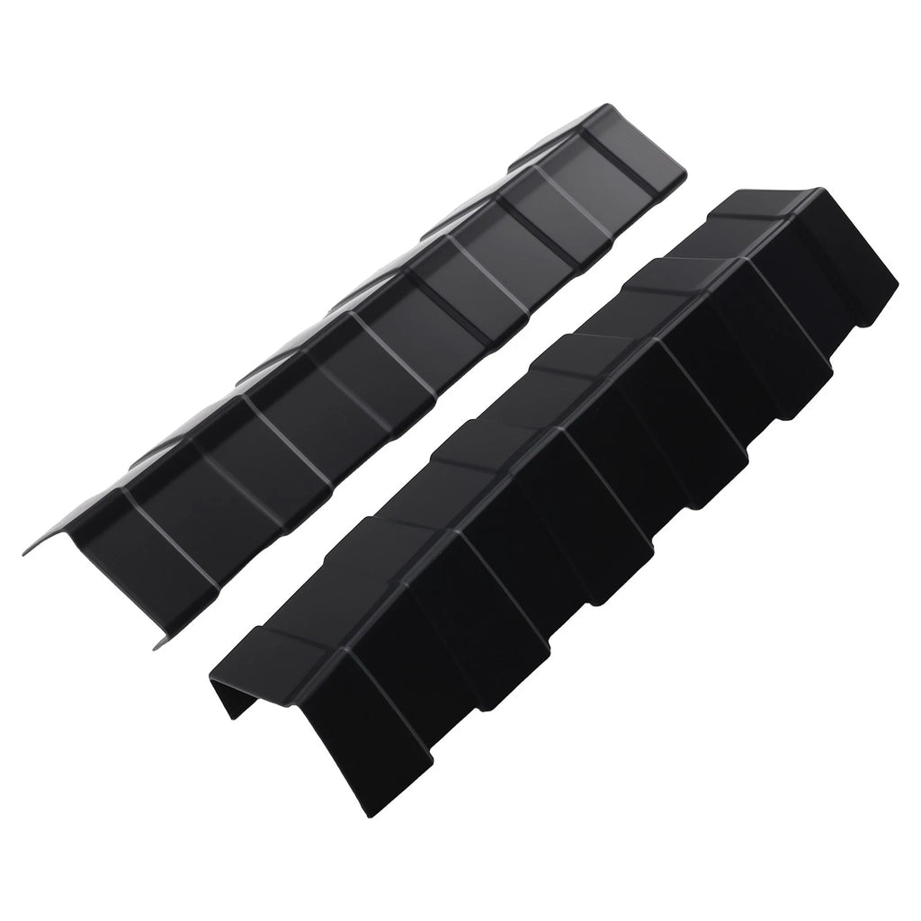 Set of 2 Black PP Side Skirts for Chevy Camaro RS SS ZL1 Style (2016–2022)