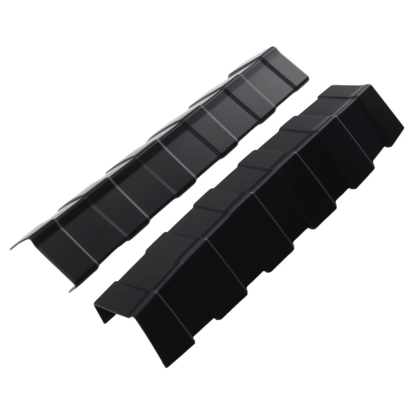 Set of 2 Black PP Side Skirts for Chevy Camaro RS SS ZL1 Style (2016–2022)