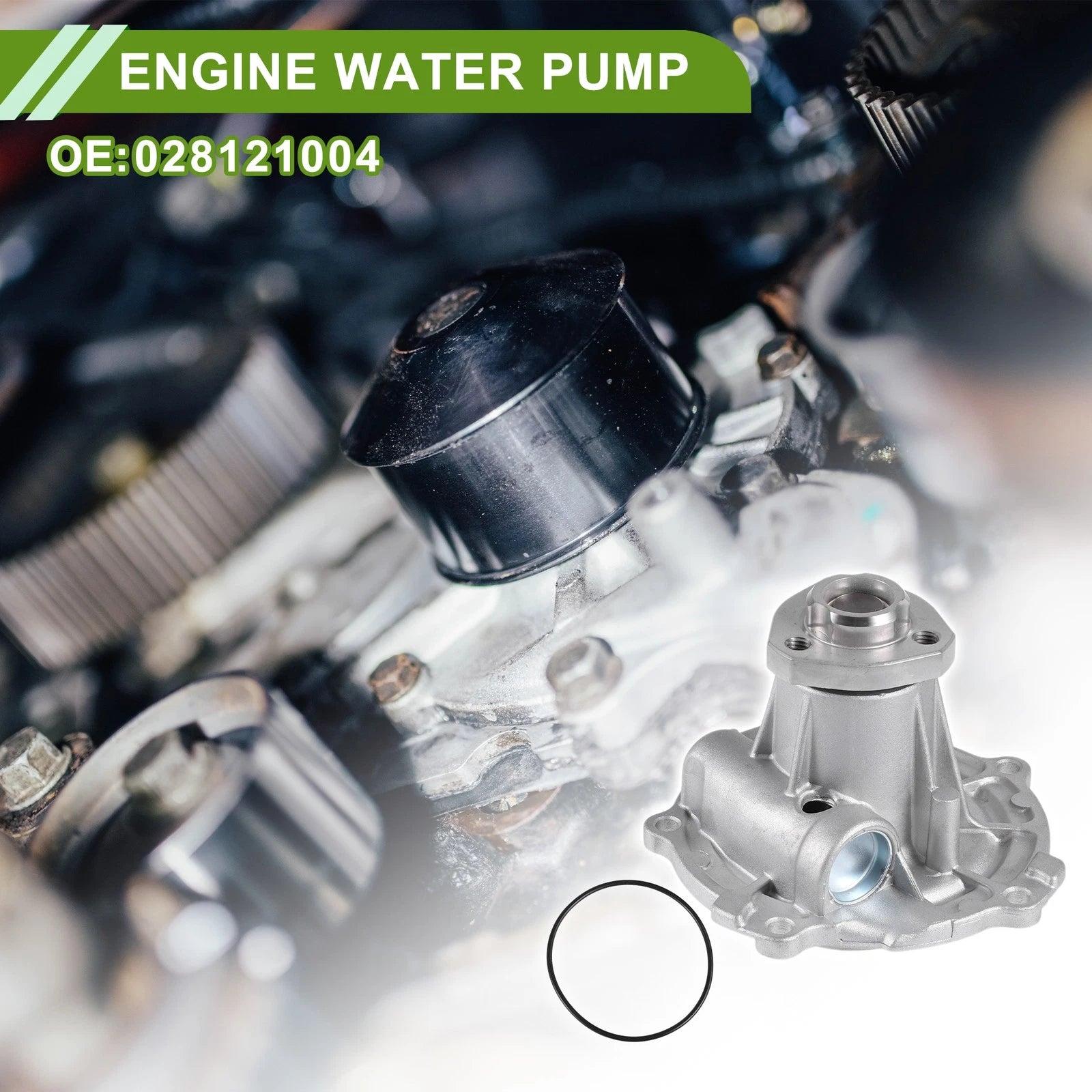 Engine Water Pump for Audi A6 (1997–2005) No. 028121004 Cooling Pump