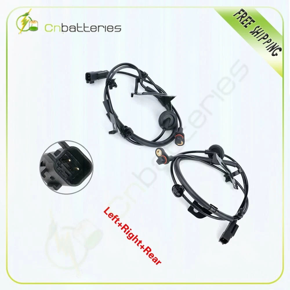 Set of 2 Rear ABS Wheel Speed Sensors for Dodge Chrysler 200 (2011–2017)