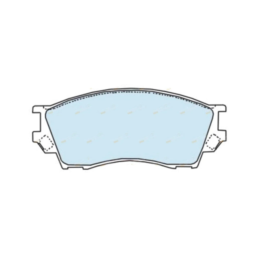 4WD Front Disc Brake Pad Set for Mazda B2500 (1996-1999)