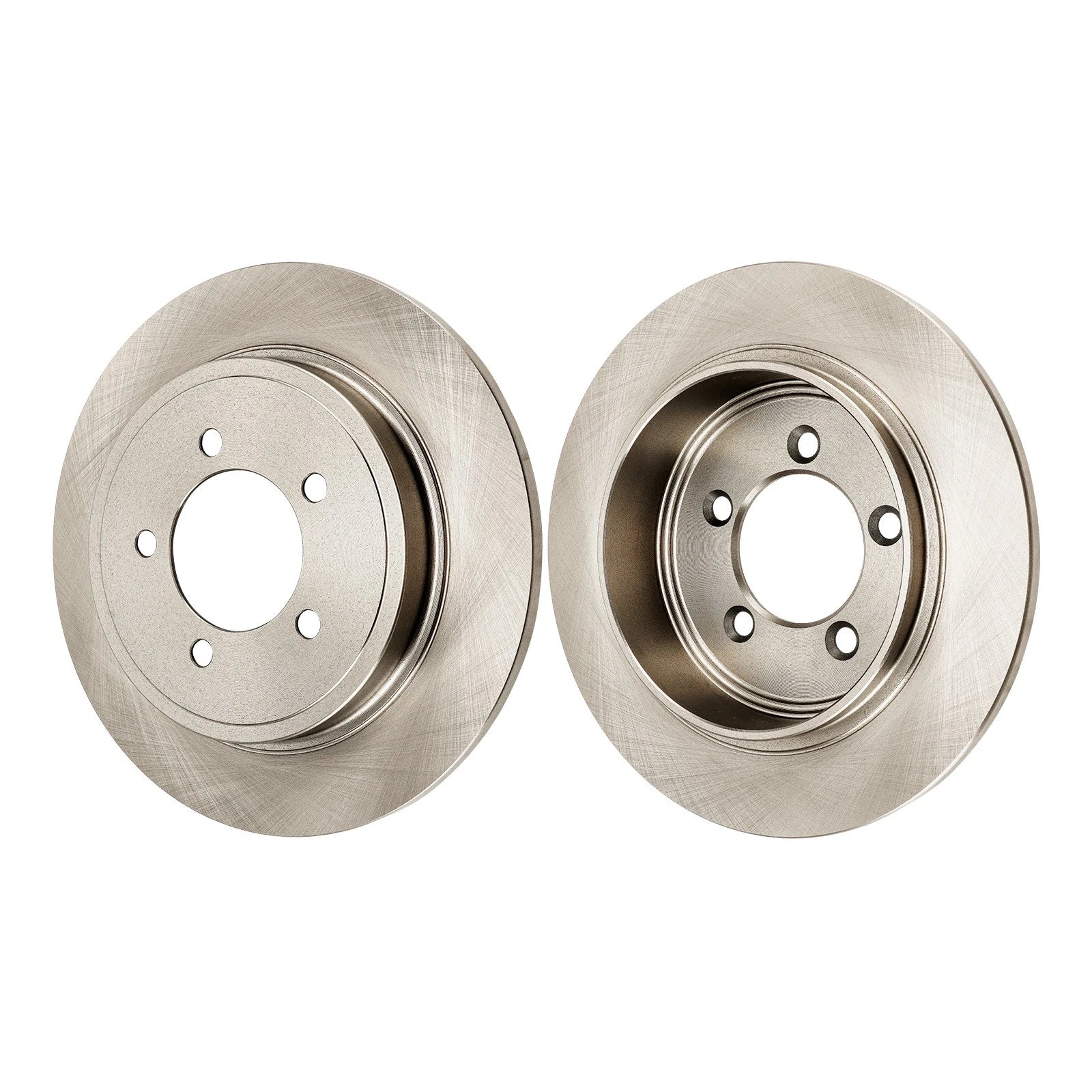 Rear Solid Rotors and Ceramic Pads Kit for Ford Explorer (2006–2010)