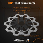 Front Brake Rotor Disc for Harley Touring Electra Glide Street Glide (2008–2019)