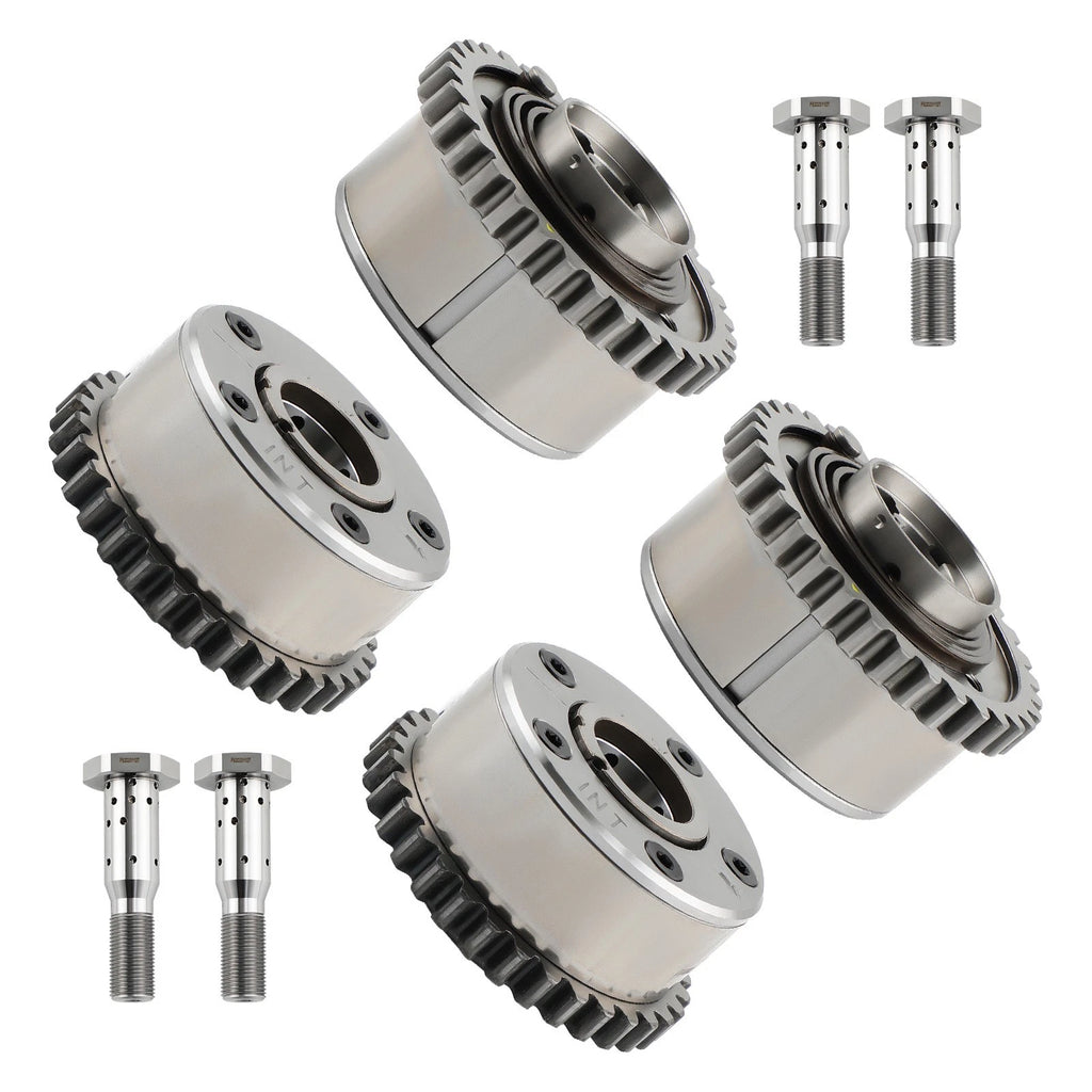 8x VVT Gear Adjuster + Oil Control Valves for Pentastar V6 3.6L (2011–2023)