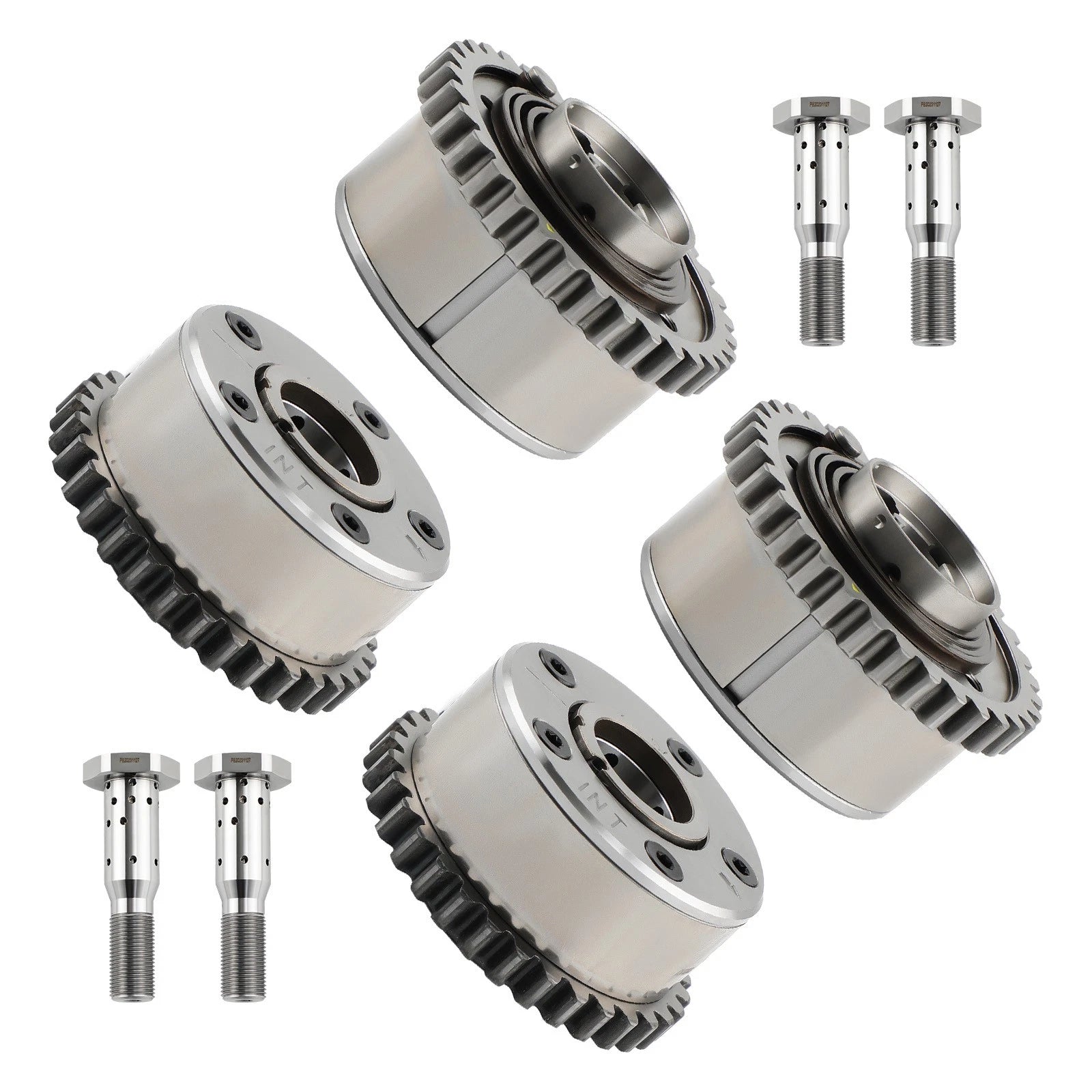 8x VVT Gear Adjuster + Oil Control Valves for Pentastar V6 3.6L (2011–2023)