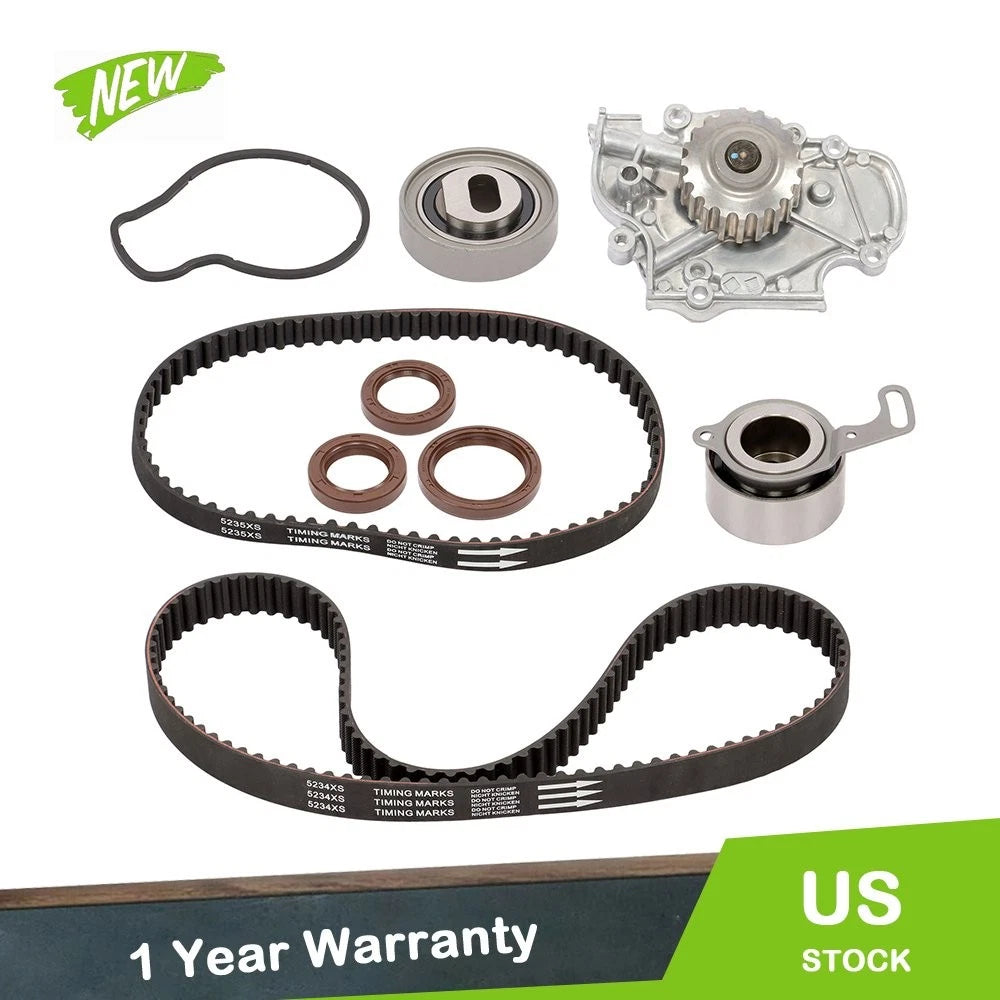 Timing Belt Water Pump Kit for Honda Accord Acura CL (1994–2002) 2.2L 2.3L L4 SOHC