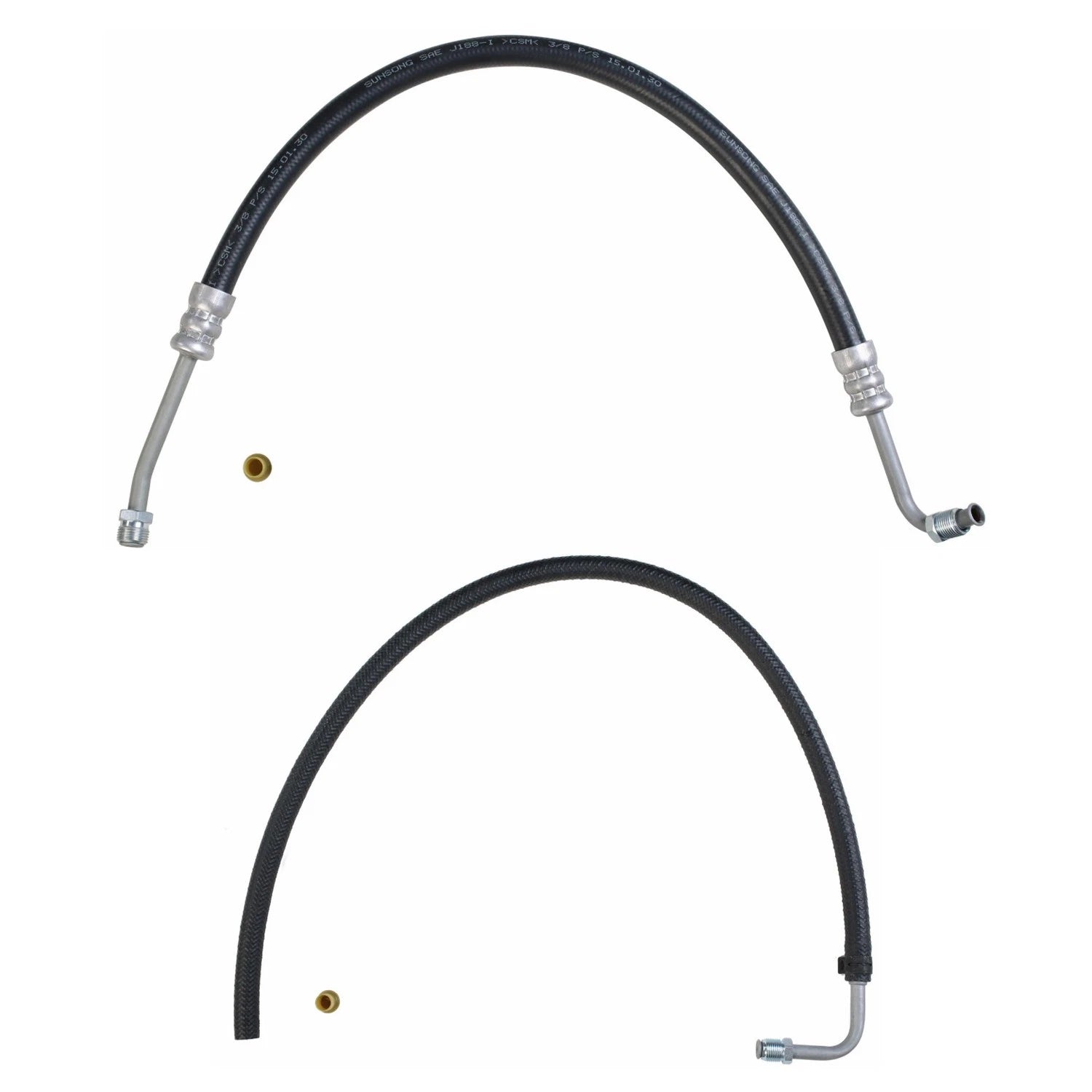 Sunsong Power Steering Pressure & Return Line Hose Kit for P20 P2500 P3500