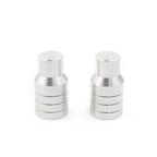 Set of 4 Universal Wheel Air Tire Valve Stem Caps for Motorcycle Car Trucks