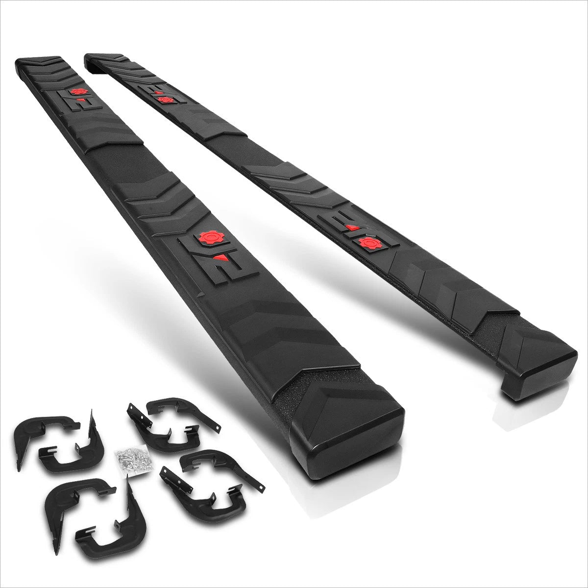 J2 Step Side Nerf Bars for Silverado/Sierra Crew Cab (2007–2019)