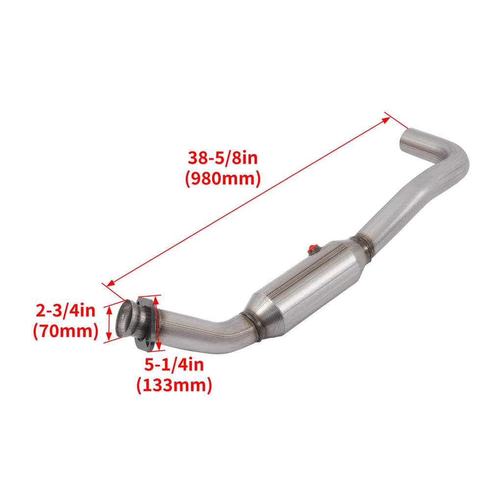 Set of 2 Catalytic Converters for Ford F150 4.2L (2005–2008)