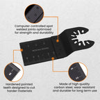 50PCS Oscillating Multi Tool Saw Blades for Universal Use (DIY)