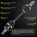 CV Axle Shaft for Yamaha Grizzly 550 700, Kodiak 700