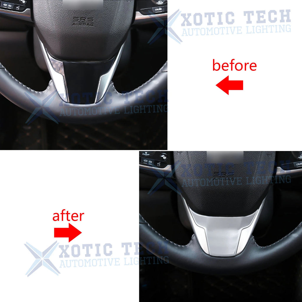 Chrome Silver Driver Side Lower Trim for Honda Civic (2016-2021)