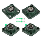 Set of 4 Pillow Block Bearings for UCF202-10 (5/8" Bore)