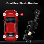 Front Shocks Struts & Coil Spring Mount Assembly for Toyota Corolla (2009-2013)
