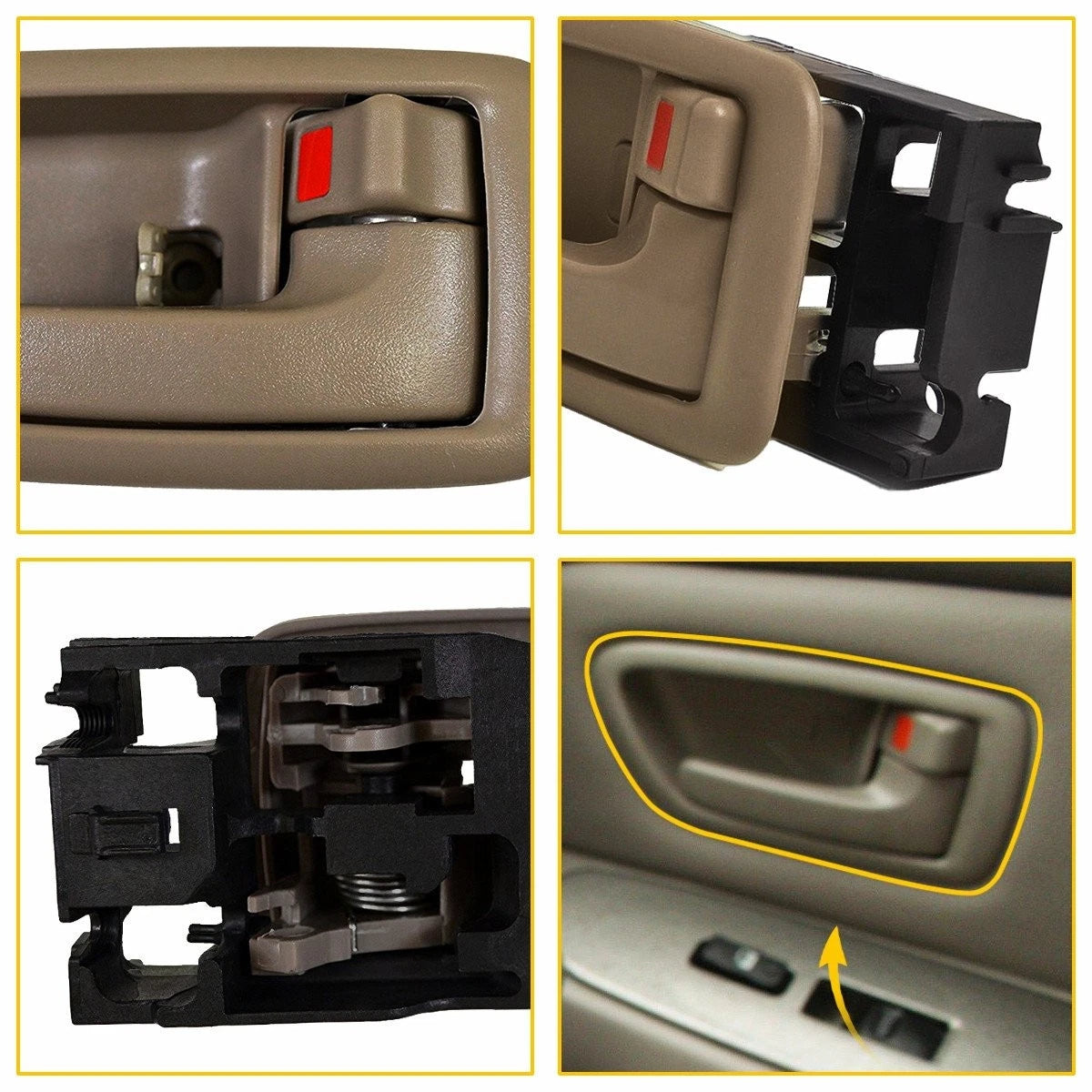Inside Left Right Door Handle for Toyota Sequoia Tundra (2001–2007)