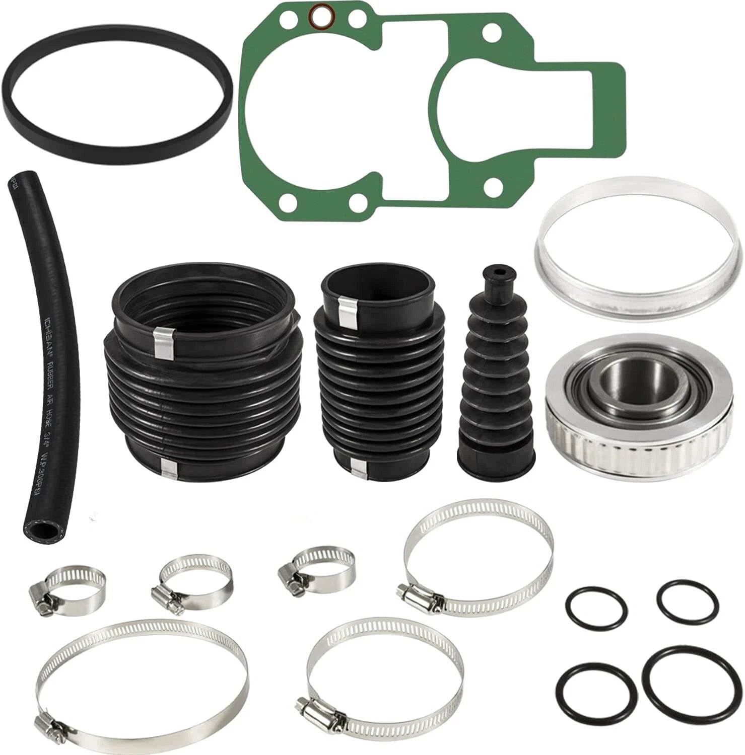 Transom Bellows Repair Reseal Kit for MerCruiser Alpha 1 Gen 2 (30-803099T1, 18-8206-1)