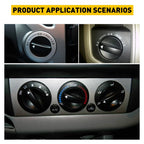 Set of 3 Heater Control Knobs for Toyota Tacoma (2005–2011) A/C HVAC
