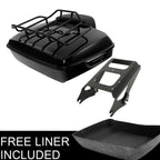Chopped Trunk Mount Rack for Harley Touring Street Road Glide (2009–2013)
