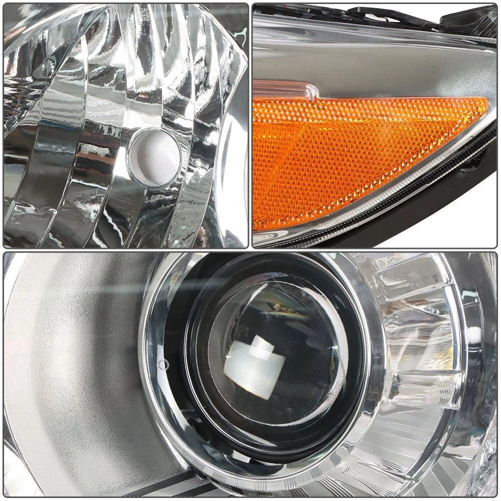 Headlight Assembly for Toyota Sienna (2011–2013) Chrome Housing Left