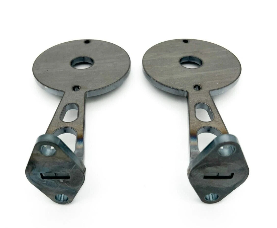 Tail Light Brackets Flush Mount for 1959 Cadillac Straight Slotted Set