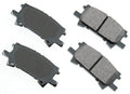 Set of 4 Akebono ProACT Rear Disc Brake Pads for (ACT996)