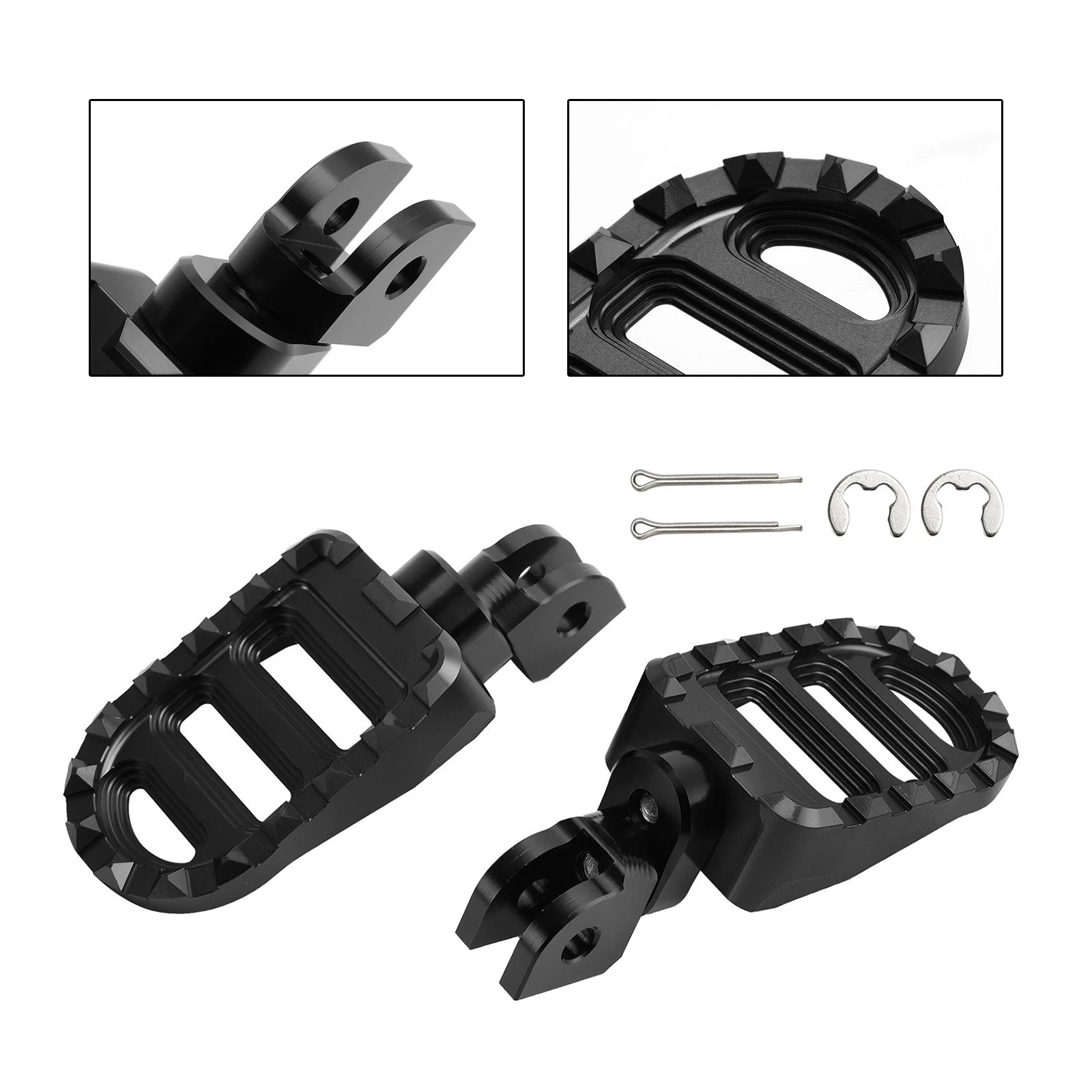 Front Footrests Foot Pegs for Rebel 1100 CM1100 CMX 1100 (2021–2023)