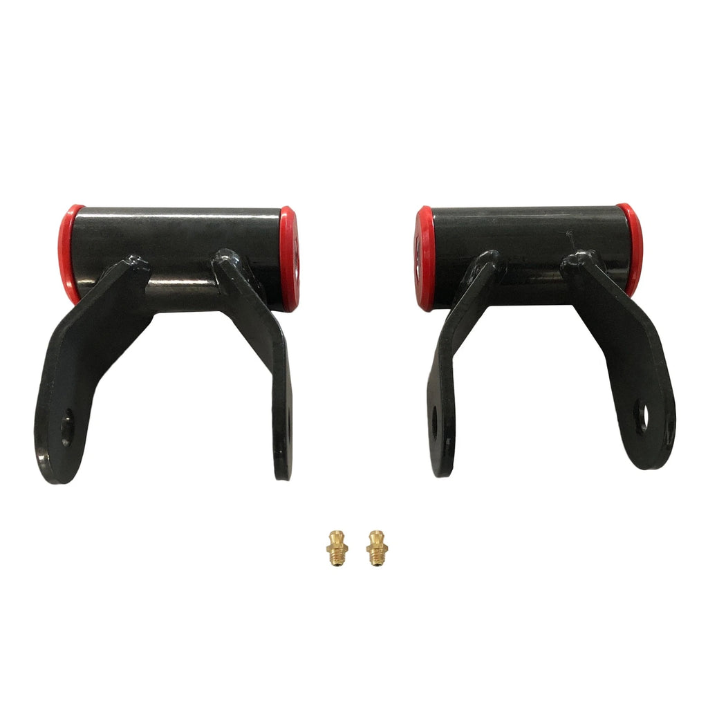 2" Rear Drop Leveling Shackles for Dodge Ram 1500 (2002–2008) 512120