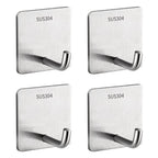 Stainless Steel Hooks for Effortless Installation (Waterproof, Rustproof)