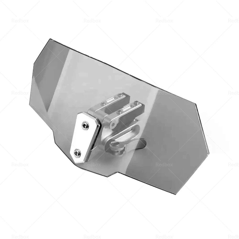 Windshield Clip-On Extension Spoiler for Motorcycle (Universal Fit)