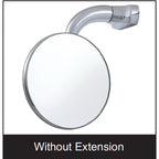 Peep Mirror 1-1/2 Extension Curved Arm Clip On for Hot Rod Door (Universal)