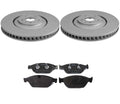 Front Brake Kit 320mm Disc Rotors & Pad Set for Audi A8 Quattro