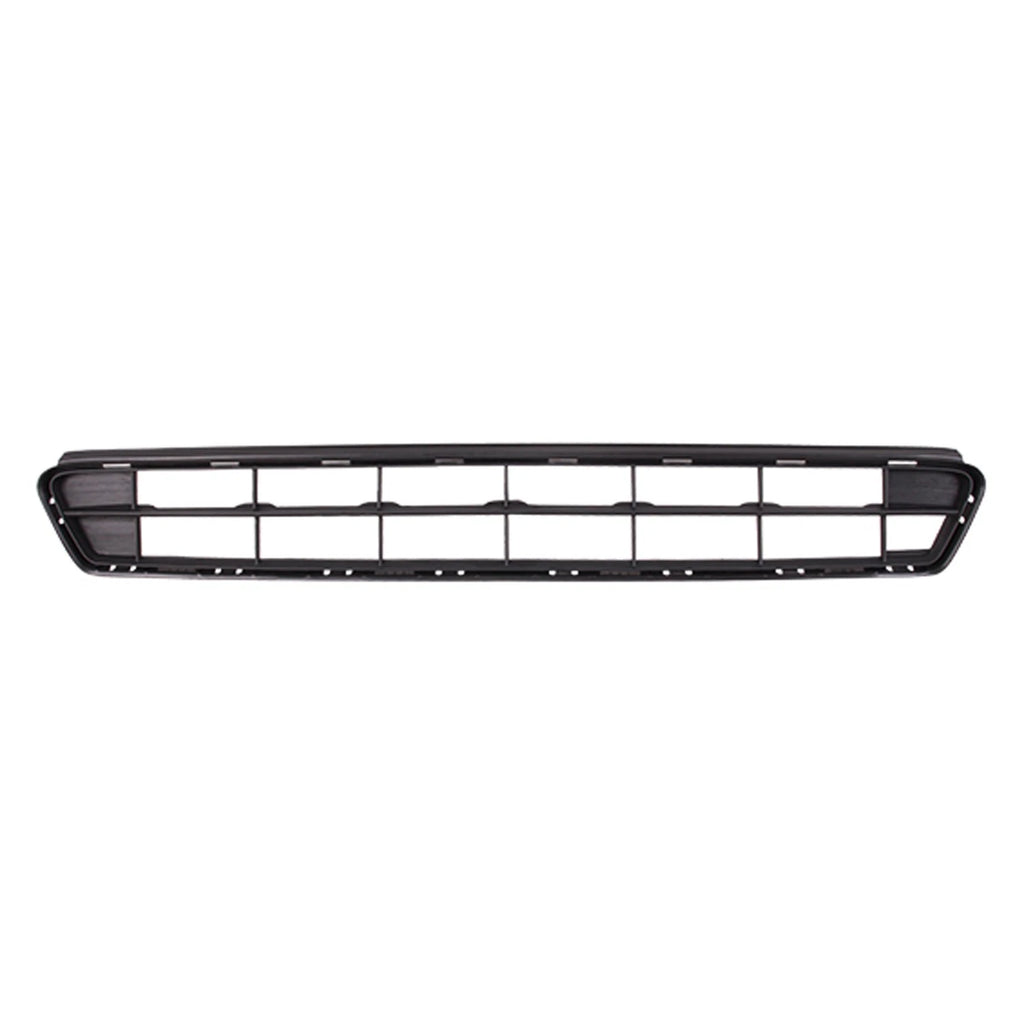 Replacement Black Matte Polypropylene Front Bumper Cover Grille