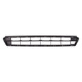 Replacement Black Matte Polypropylene Front Bumper Cover Grille