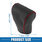 Gear Shifting Knob Cover for Hyundai Tucson (2006–2013) Black Red