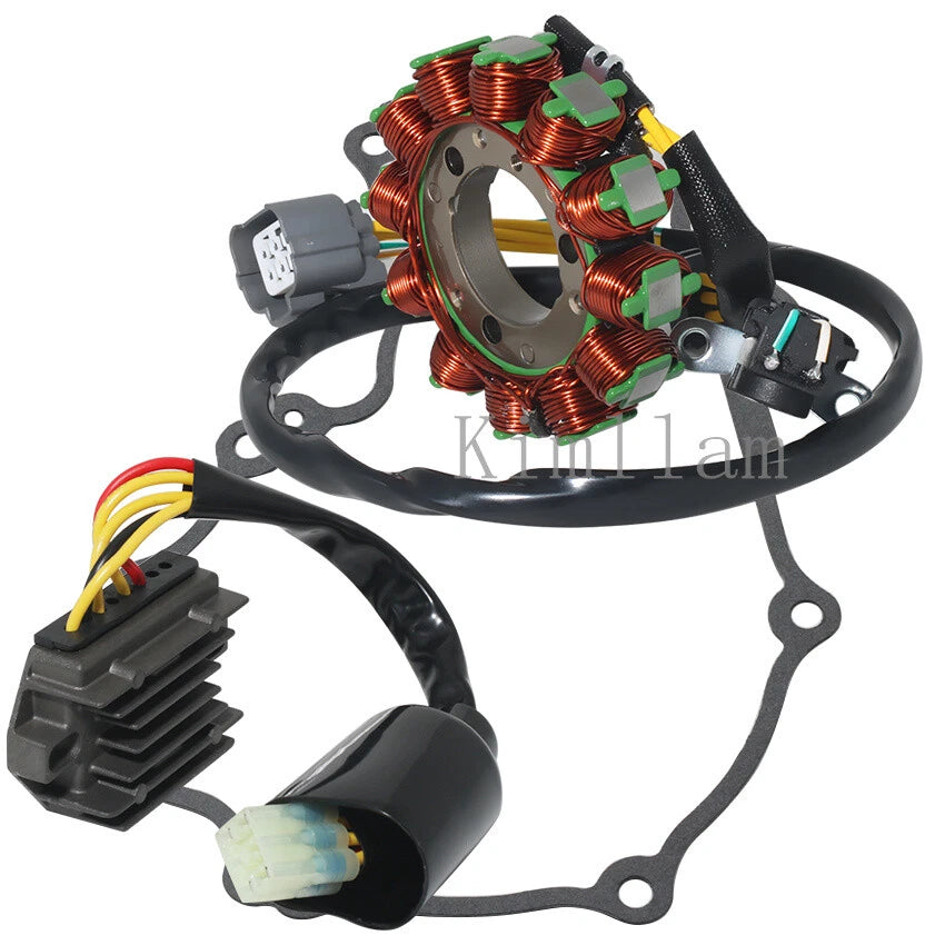 Stator Coil, Regulator Rectifier, Gasket for Kawasaki KX450F (2016–2018) 21003-0168