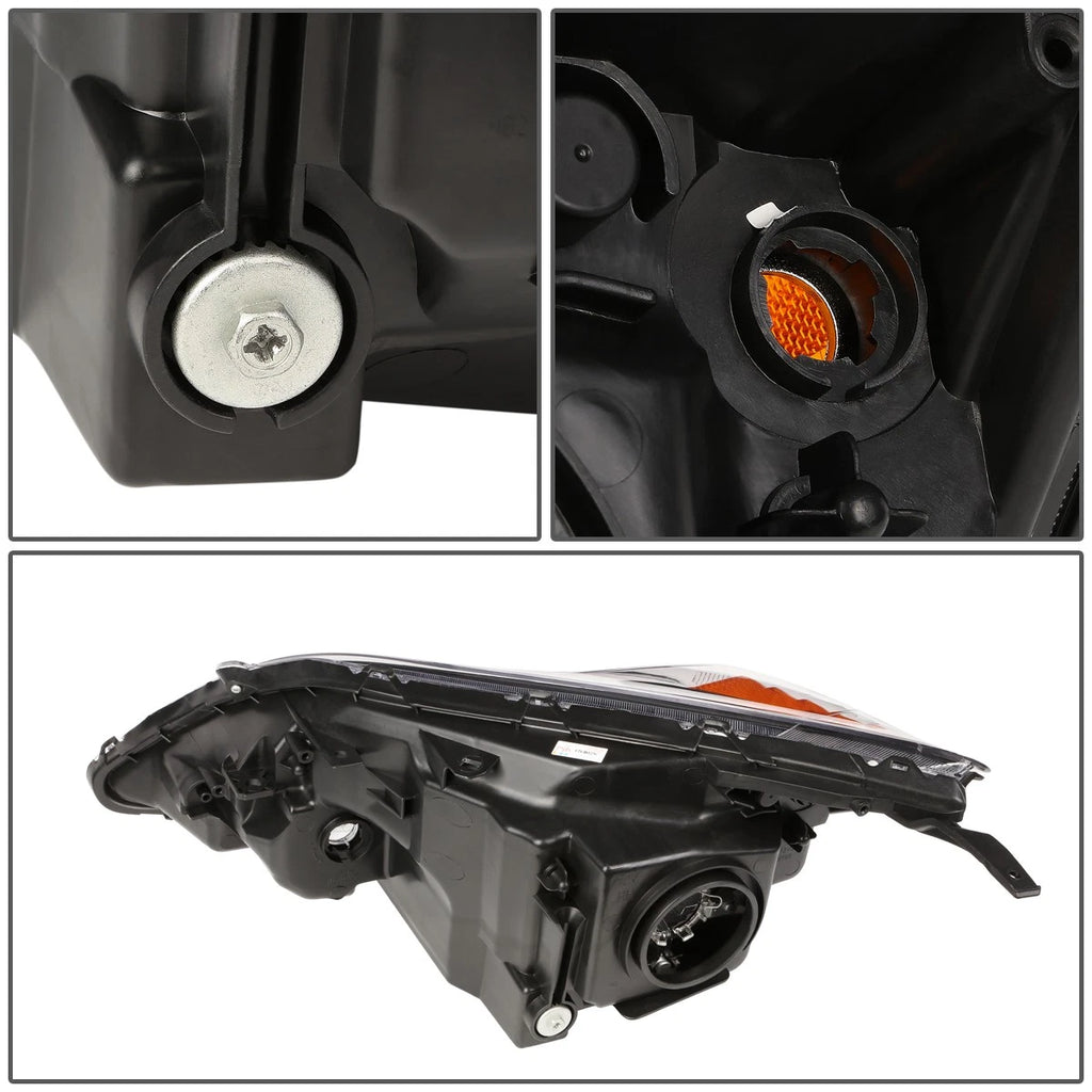 Smoked Amber Signal Headlights for Honda CR-V (2007–2011)