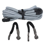 Kinetic Recovery Tow Rope 1" x 30' with 2 Soft Shackles for Car Truck