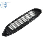 Front Grill Honeycomb Trim for Ford Fusion 2017-2018 Gloss Black