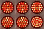 4" Round LED Stop Light Replacement for Truck SUV (Universal Fit)