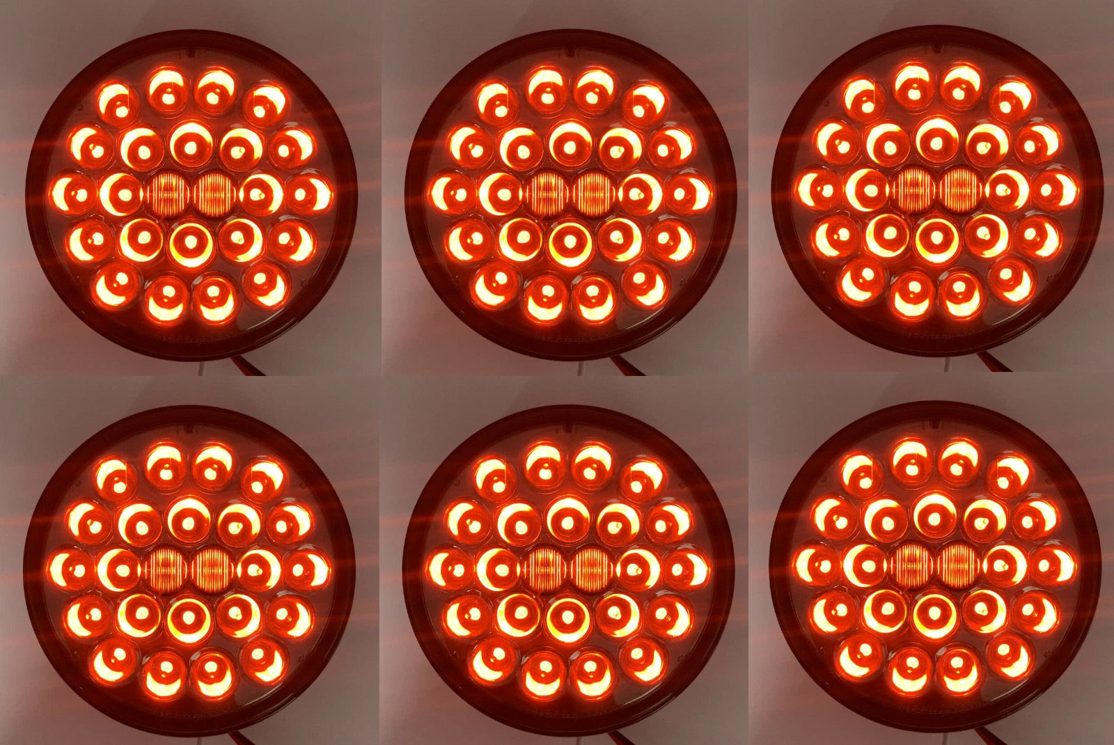 4" Round LED Stop Light Replacement for Truck SUV (Universal Fit)
