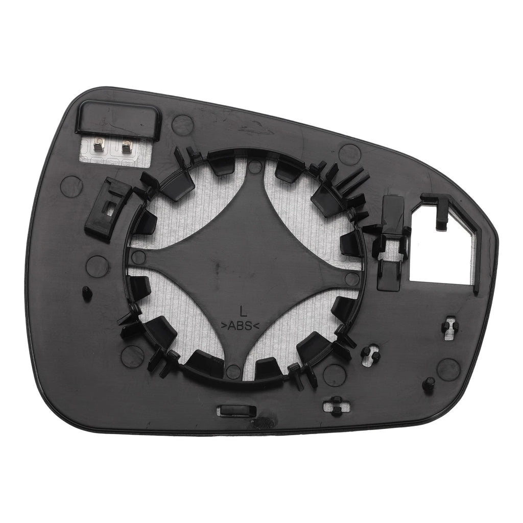 Left Side Heated White Mirror Glass for Ford Mondeo (2014–2022)