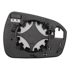 Left Side Heated White Mirror Glass for Ford Mondeo (2014–2022)