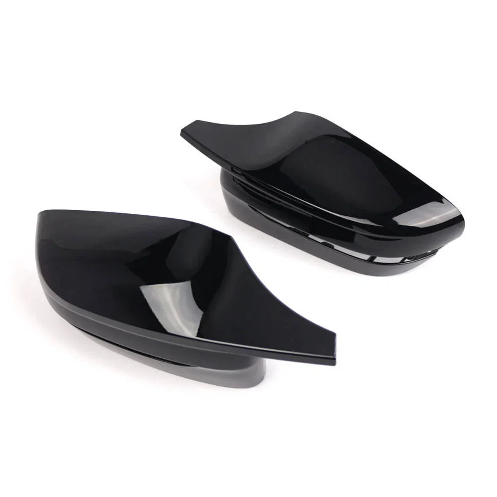 M Style Glossy Black Side Mirror Cover Caps for BMW 3 Series (2019–2023)